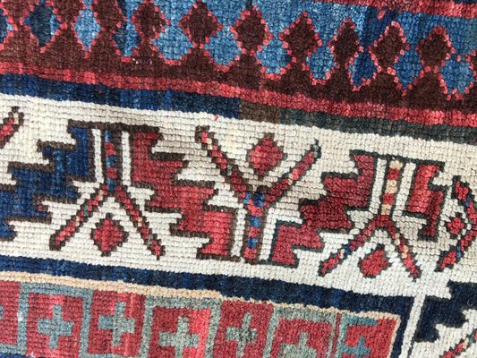 Long Antique Caucasian Rug-YMM-1382537