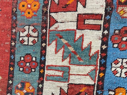 Long Antique Kazak Runner-YMM-1096517