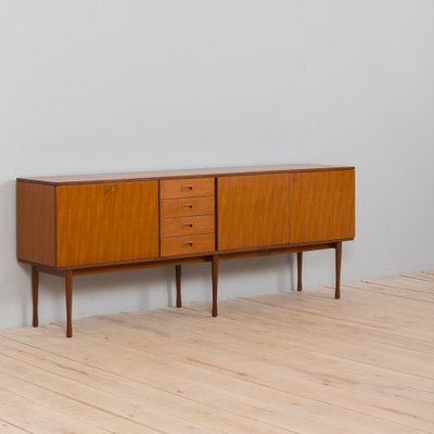 Long Mid-Century Italian Teak Sideboard from Ima Mobili, Vicenza, 1970s-UE-1328764