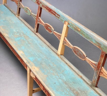 Long Nordic Bench, 1850s-VAP-1438540