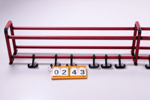 Long Spage Age Wall Coat Rack, 1970s-EZZ-1173474