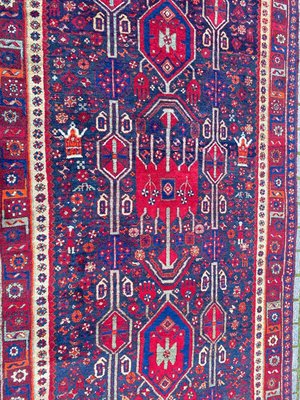 Long Vintage Bijar Rug-YMM-1094382