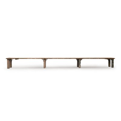 Long Wooden Bench-NQ-625007