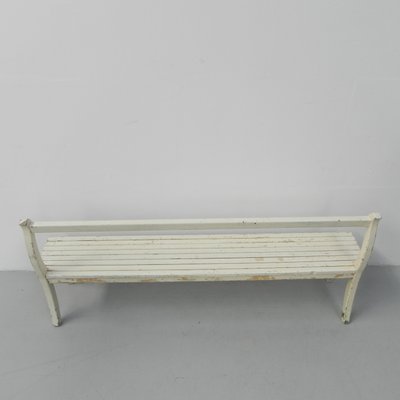 Long Wooden Cafe Bench, 1930s-TL-1407434