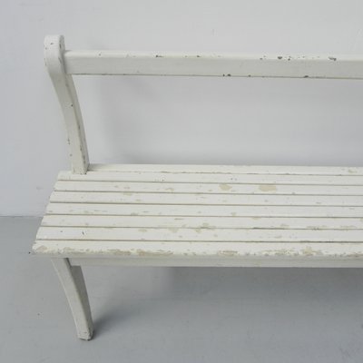 Long Wooden Cafe Bench, 1930s-TL-1407434