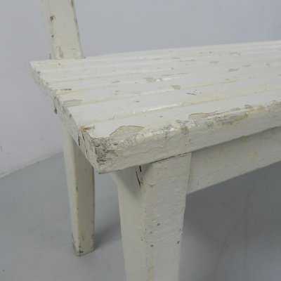 Long Wooden Cafe Bench, 1930s-TL-1407434