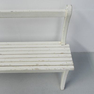 Long Wooden Cafe Bench, 1930s-TL-1407434