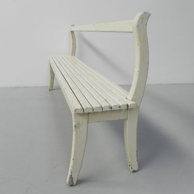 Long Wooden Cafe Bench, 1930s-TL-1407434