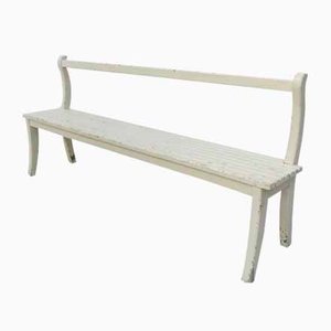 Long Wooden Cafe Bench, 1930s-TL-1407434