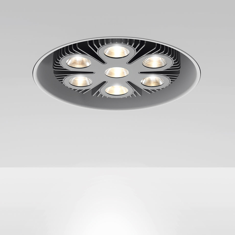 LoT Reflector Recessed Trimless Lamp by Artemide