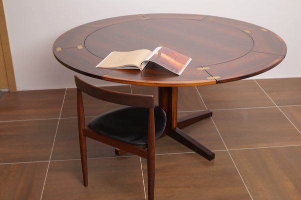 Lotus Flip Flap Table in Rosewood from Dyrlund-KIJ-2031324