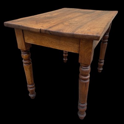 Louis Philippe Bistro Table in Walnut-SDV-1261296