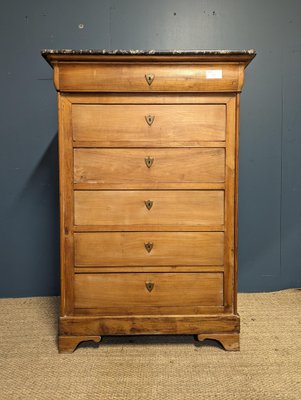 Louis Philippe Chest of Drawers in Cherry-HLV-1783936