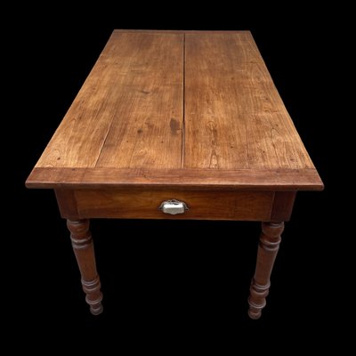 Louis Philippe Dining Table in Cherry-SDV-1335409