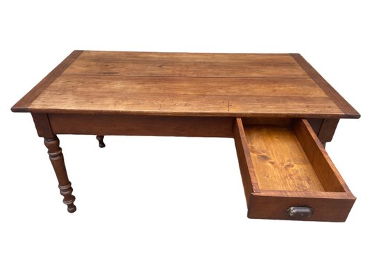 Louis Philippe Dining Table in Cherry-SDV-1335409