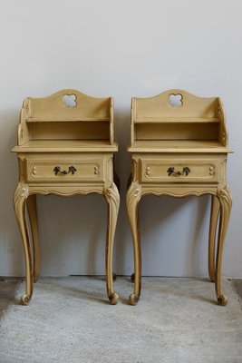 Louis Philippe French Bedside Tables, 1860s, Set of 2-GQ-1725469