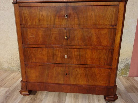 Louis Philippe Restoration Ogee Toilet Chest of Drawers-ABK-2036689