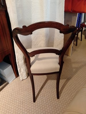 Louis Philippe Rosewood Chairs, 1800s, Set of 4-ZFY-1264054