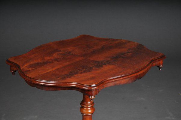 Louis Philippe Side Table in Mahogany, 1860s-FLW-1402093