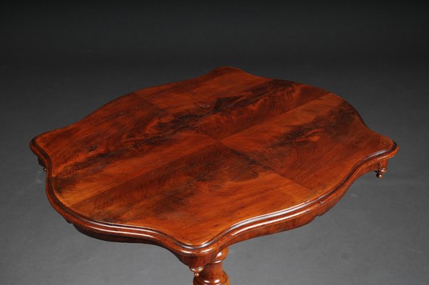 Louis Philippe Side Table in Mahogany, 1860s-FLW-1402093