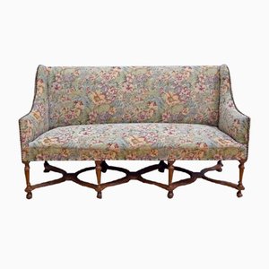 Louis XIV Bench with Highback-RVK-1805090