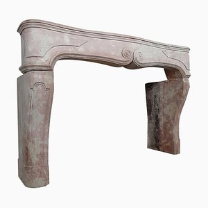 Louis XIV Pink Marble Fireplace, 1680-TDA-1376449