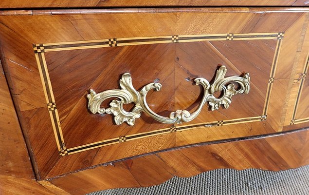 Louis XIV Tomb Chest of Drawers in Regional Wood Marquetry-RVK-1132109