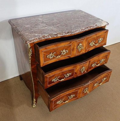 Louis XIV Tomb Chest of Drawers in Regional Wood Marquetry-RVK-1132109