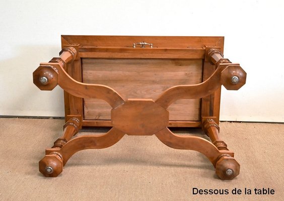 Louis XIV Walnut Table, Late 19th Century-RVK-1394683