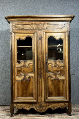 Louis XV Bookcase in Walnut-MWB-1819944