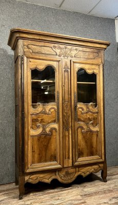 Louis XV Bookcase in Walnut-MWB-1819944