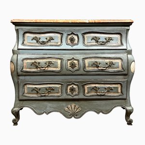 Louis XV Bordelaise Tomb Commode in Painted Wood-MWB-1763070