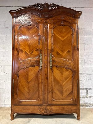 Louis XV Cabinet in Cherrywood-AXR-1703159