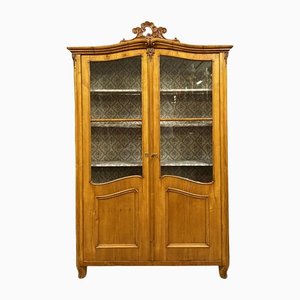 Louis XV Cabinet with Shelves in Light Wood, 1800s-MWB-1336291