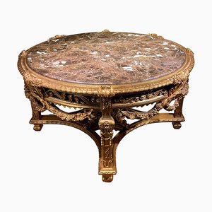 Louis XV Center Table in Beech-FLW-1402069