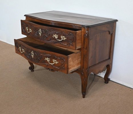 Louis XV Chest of Drawers in Walnut, 18th Century-RVK-1337824