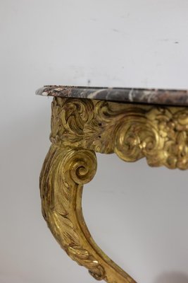 Louis XV Console in Gilded and Carved Wood, 1880s-CEJ-2020871