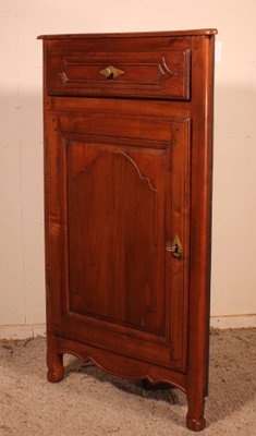 Louis XV Corner Cupboard in Cherry Wood-HPU-1262402