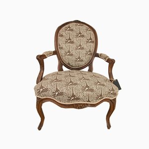 Louis XV Eiffel Tower Lounge Chair-CTF-685984