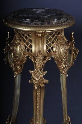 Louis XV French Bronze Side Table-FLW-1402271