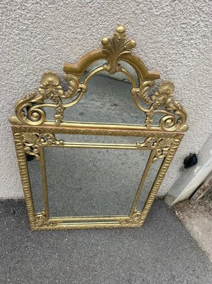 Louis XV Giltwood Mirror-SDV-1047841