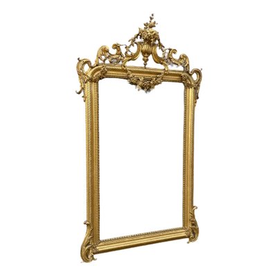 Louis XV Giltwood Mirror-SDV-1047831