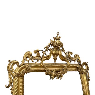 Louis XV Giltwood Mirror-SDV-1047831