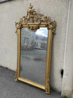 Louis XV Giltwood Mirror-SDV-1047831