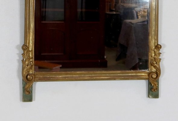 Louis XV Gold Wooden Rock Mirror, 1900s-RVK-1316681