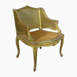 Louis XV Golden Armchair-WSV-1088309