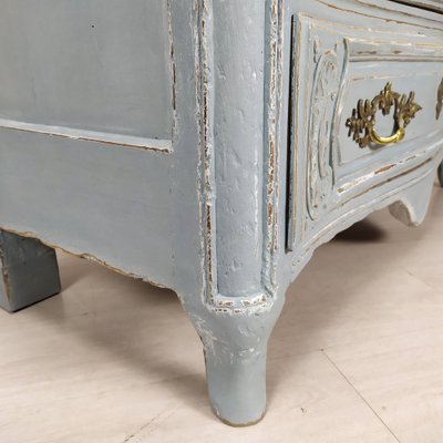 Louis XV Gray Blue Dresser-EAD-1777994