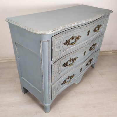 Louis XV Gray Blue Dresser-EAD-1777994