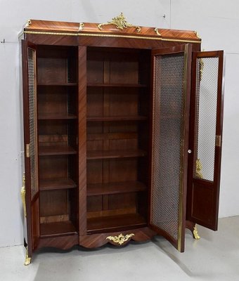 Louis XV Mahogany Wall Unit-RVK-792012