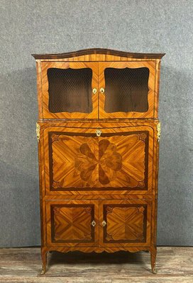 Louis XV Marquetry Secretaire, 1750-MWB-903820